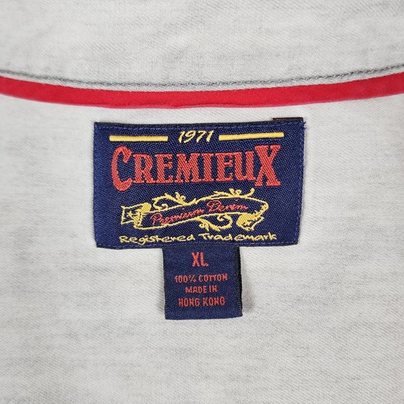 Cremieux Premium Denim Long Sleeve Button Front Shirt Size XL Tan - Picture 8 of 9